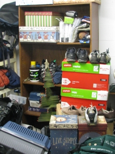 Storage Locker Before Organizing