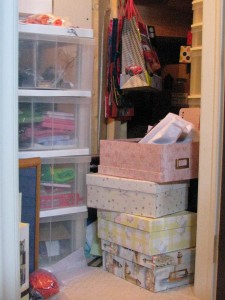 Storage area Before Organizing Storage area Before Organizing