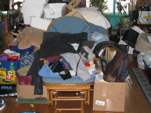 Dining Room before organizing